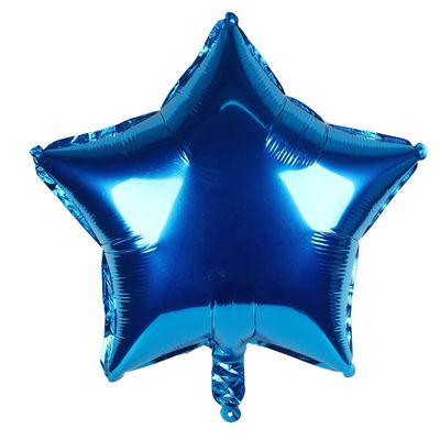 Globo metálico estrella pequeña azul ⭐️ 9”