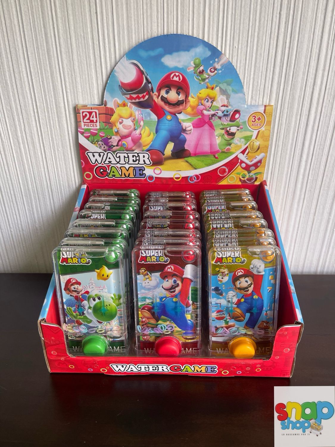Juguete de agua Súper Mario Bros.