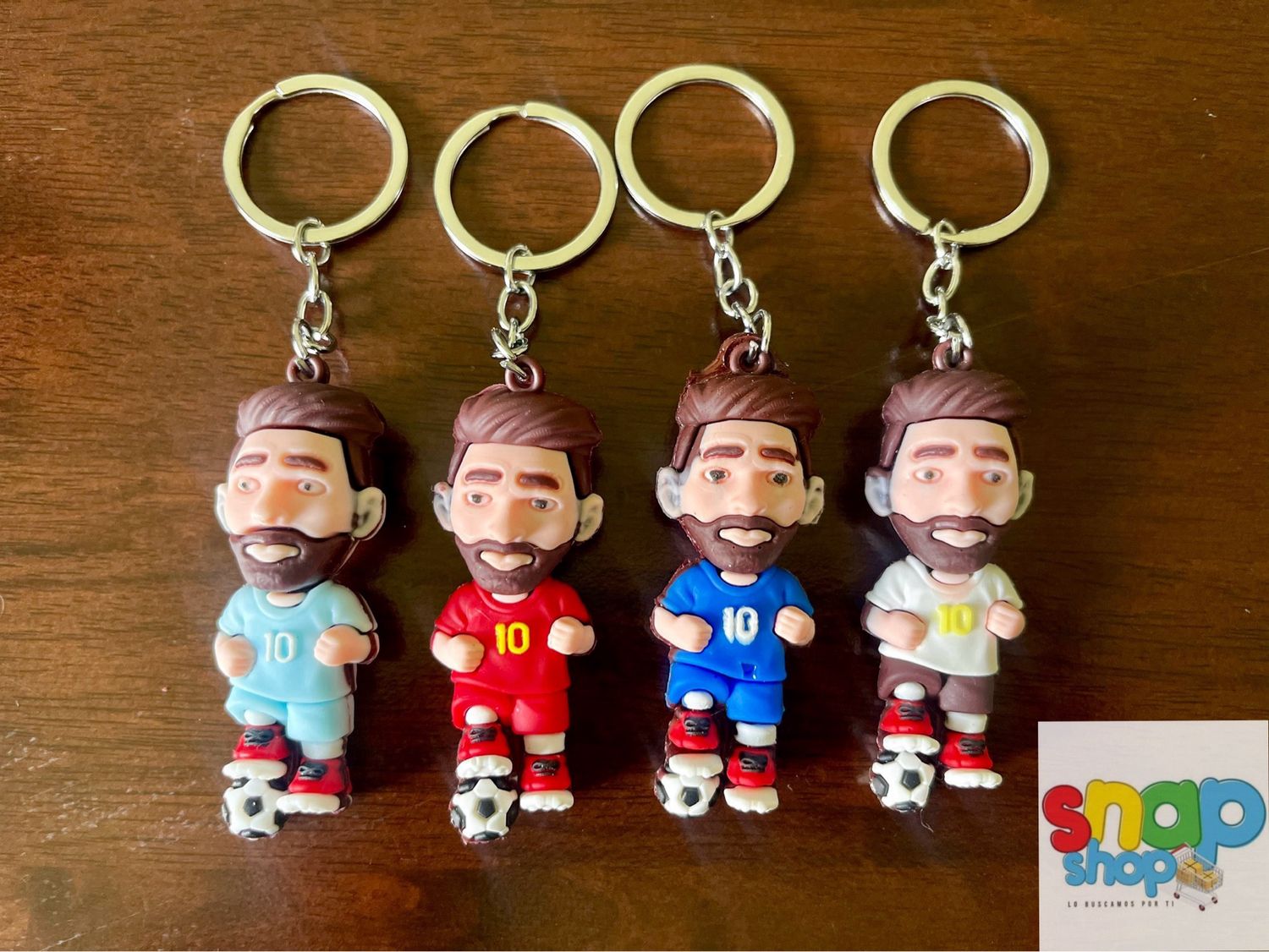 Llaveros Messi