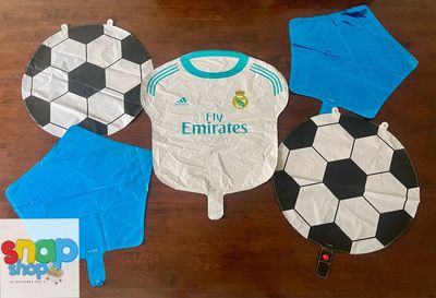 Set de globos Real Madrid fútbol ⚽️