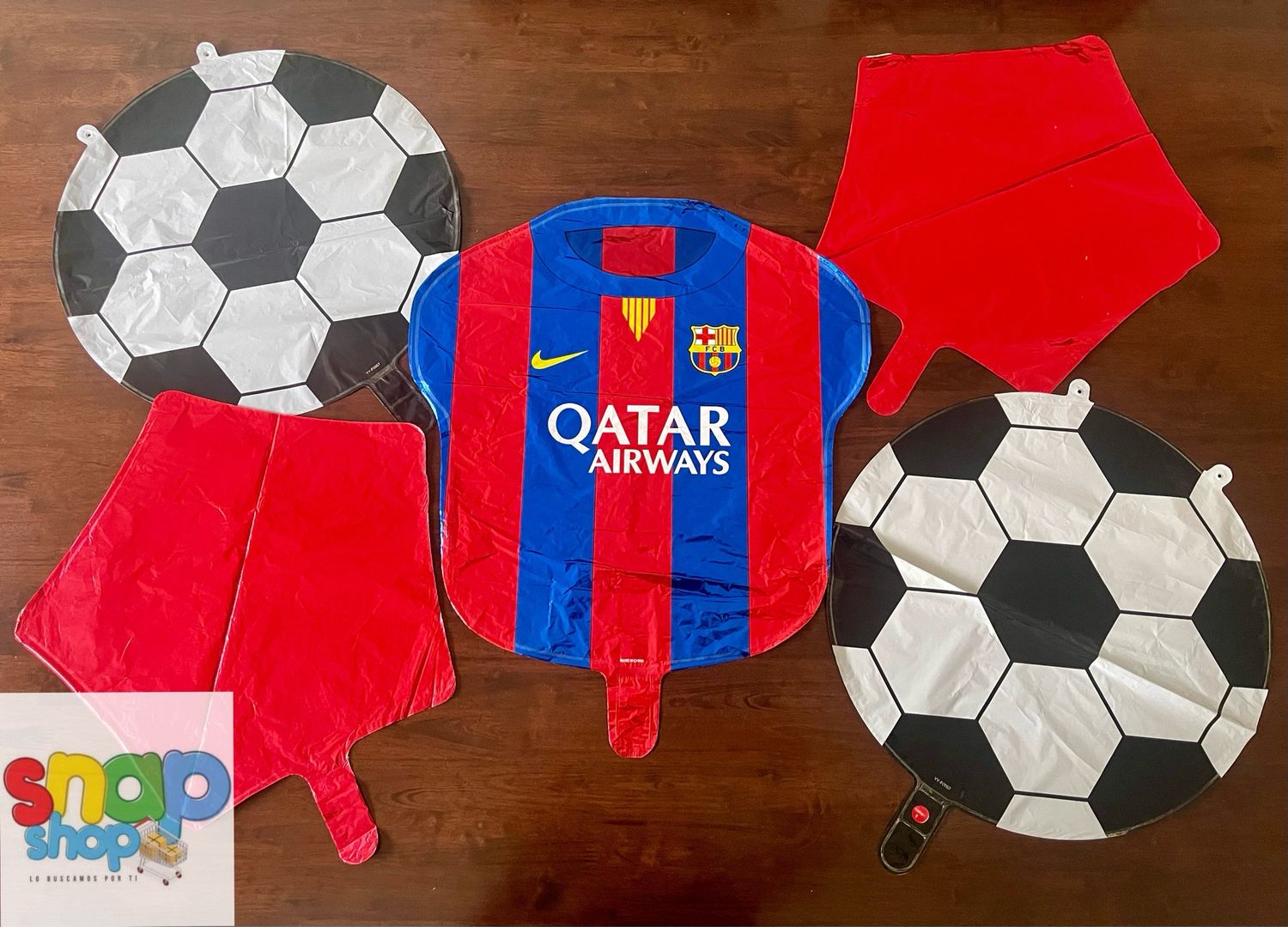Set de globos Barca fútbol ⚽️