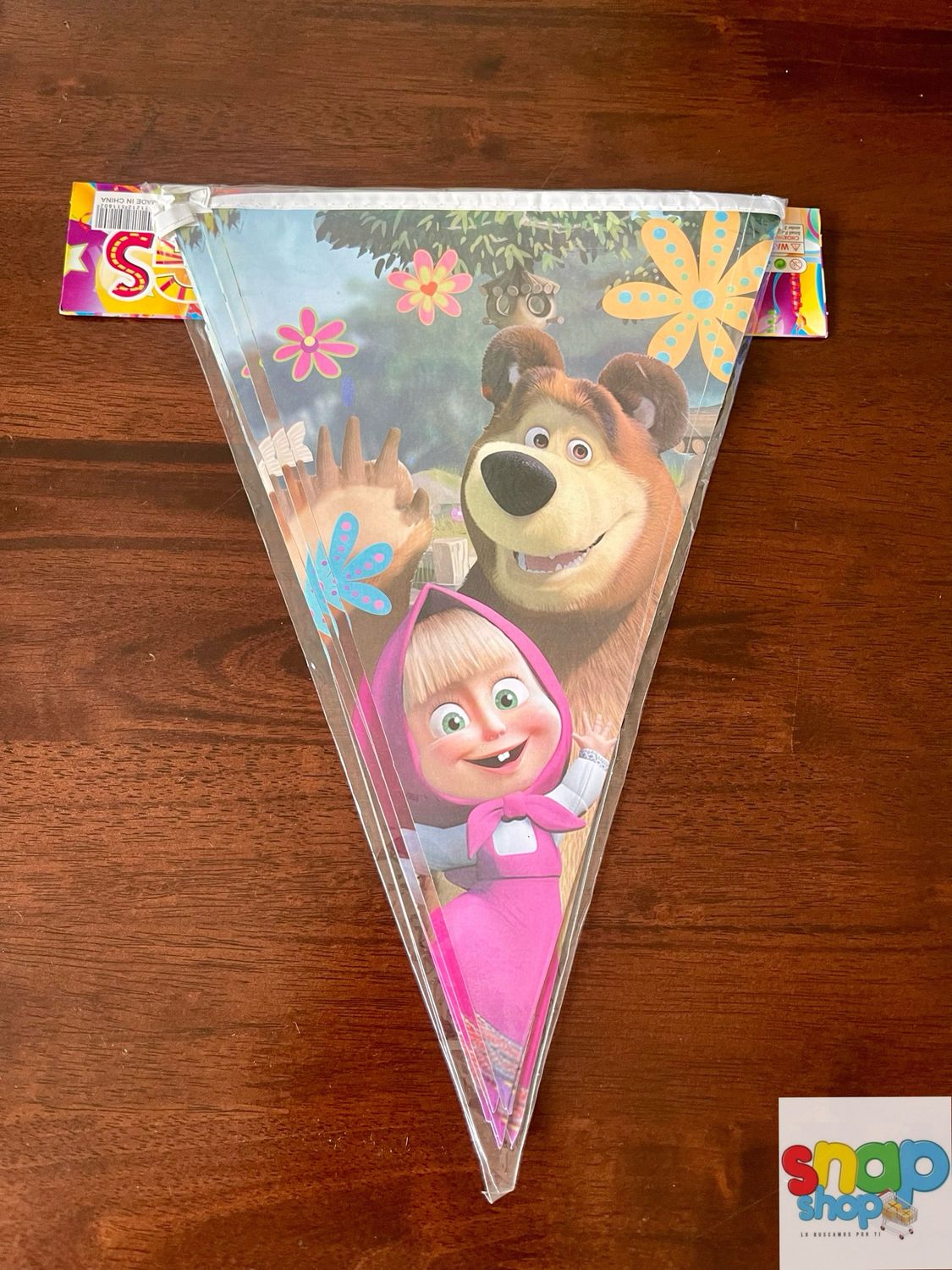 Banderines Masha y el Oso