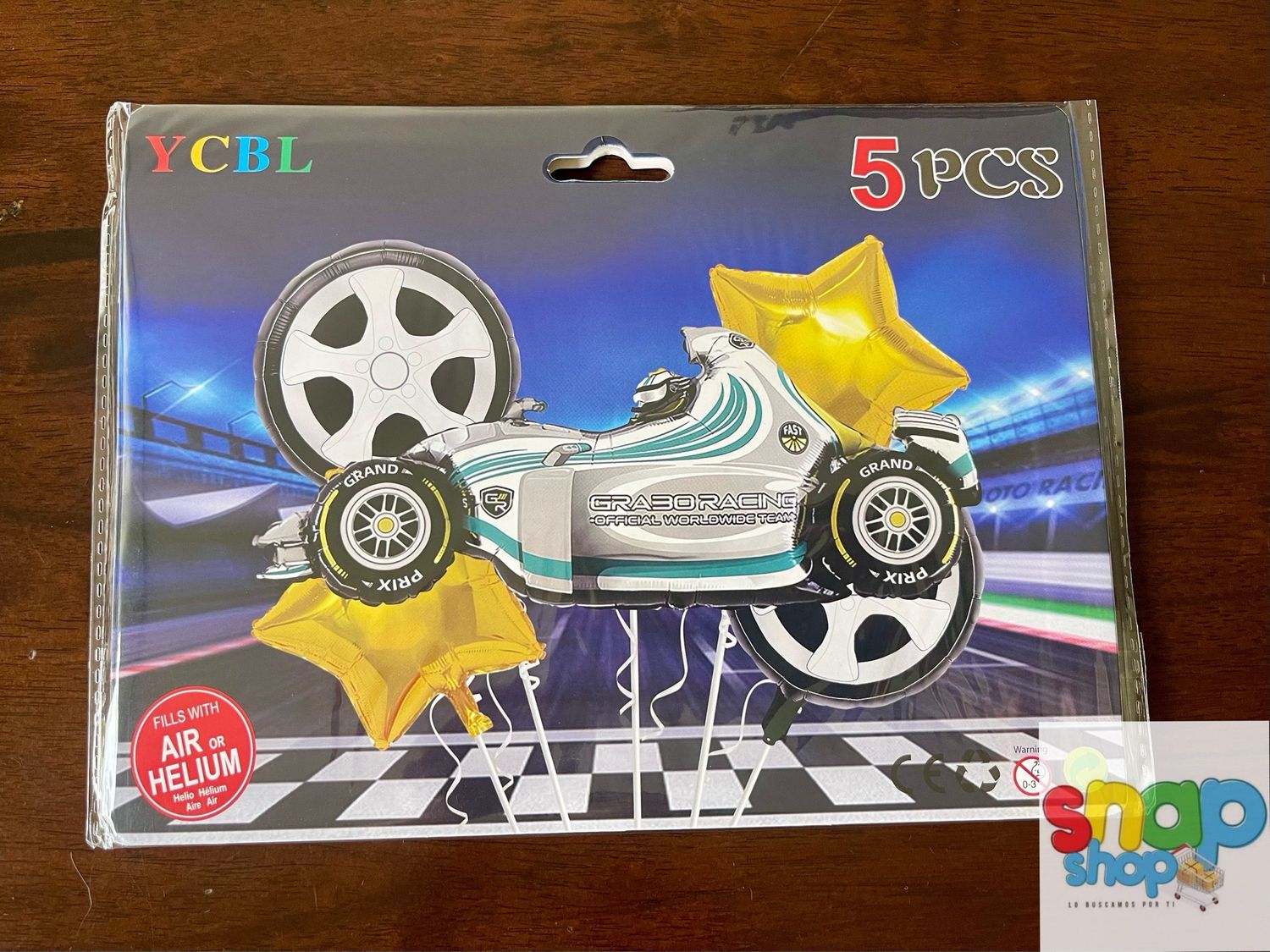 Set de globos Carro 🚙 Rally