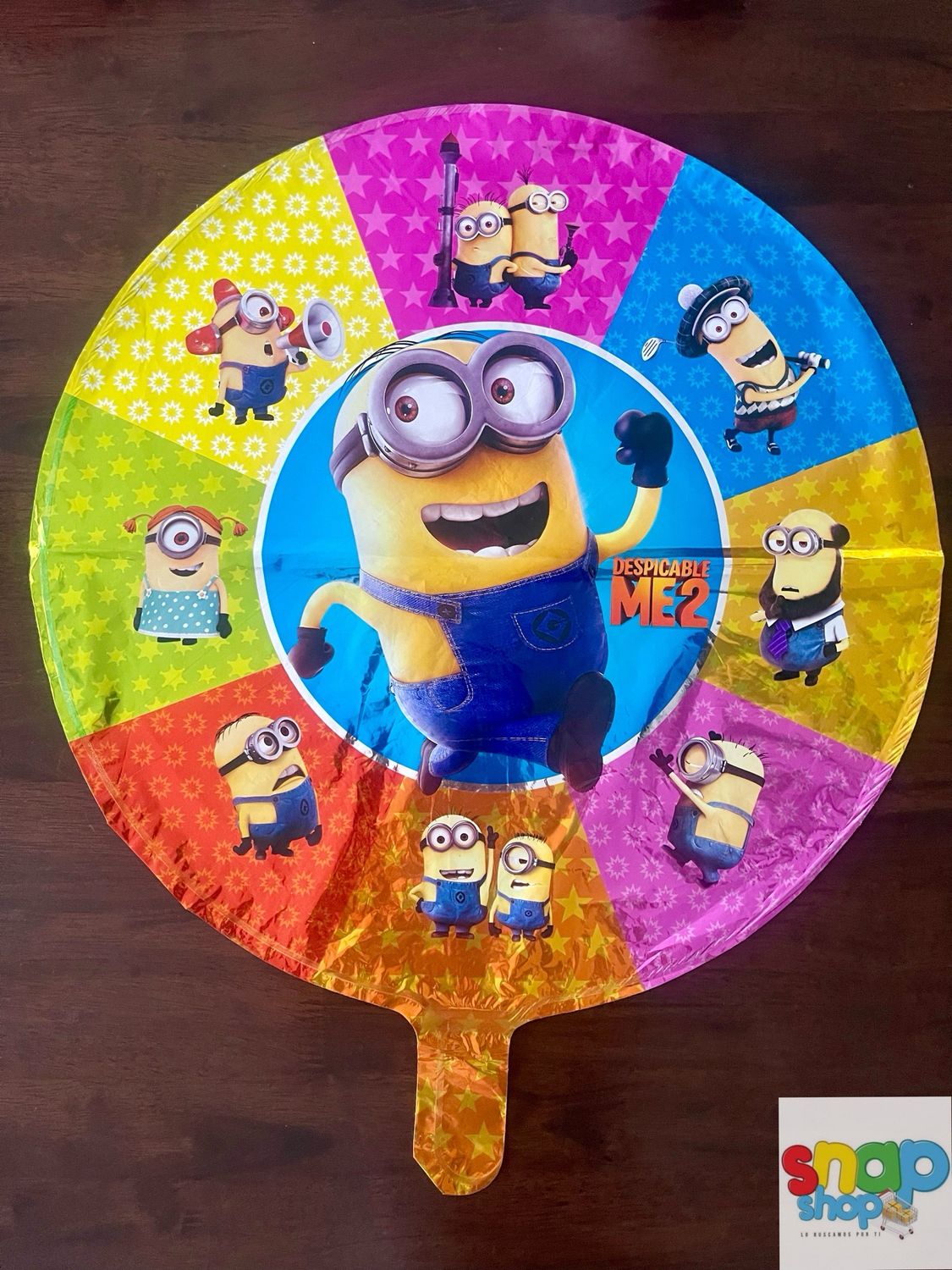 Globo metálico Minions