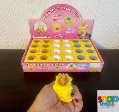 Squishy Ratón 🐭 y queso 🧀