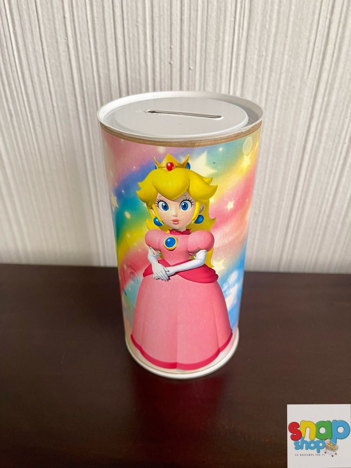 Alcancía Princesa Peach de Mario Bros.