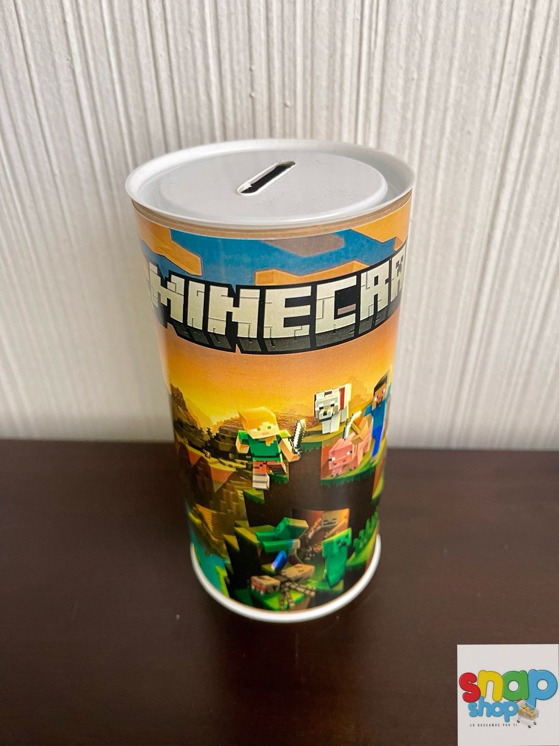 Alcancía Minecraft