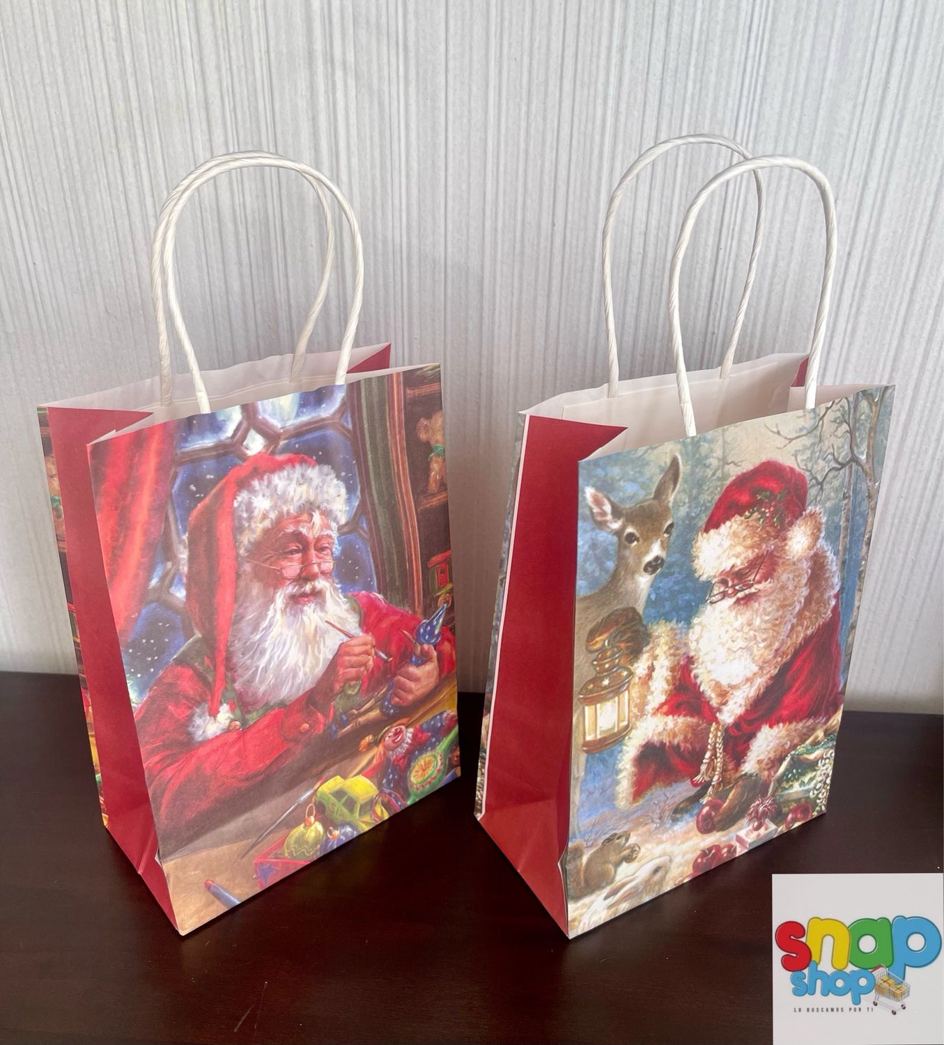 Bolsas para regalos de Navidad 🎅🏻🛍️