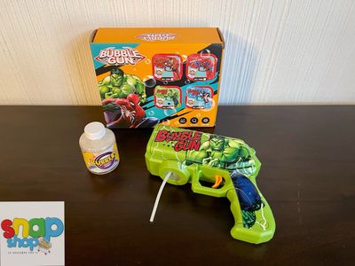 Pistola de burbujas 💦 🫧 Hulk Avengers
