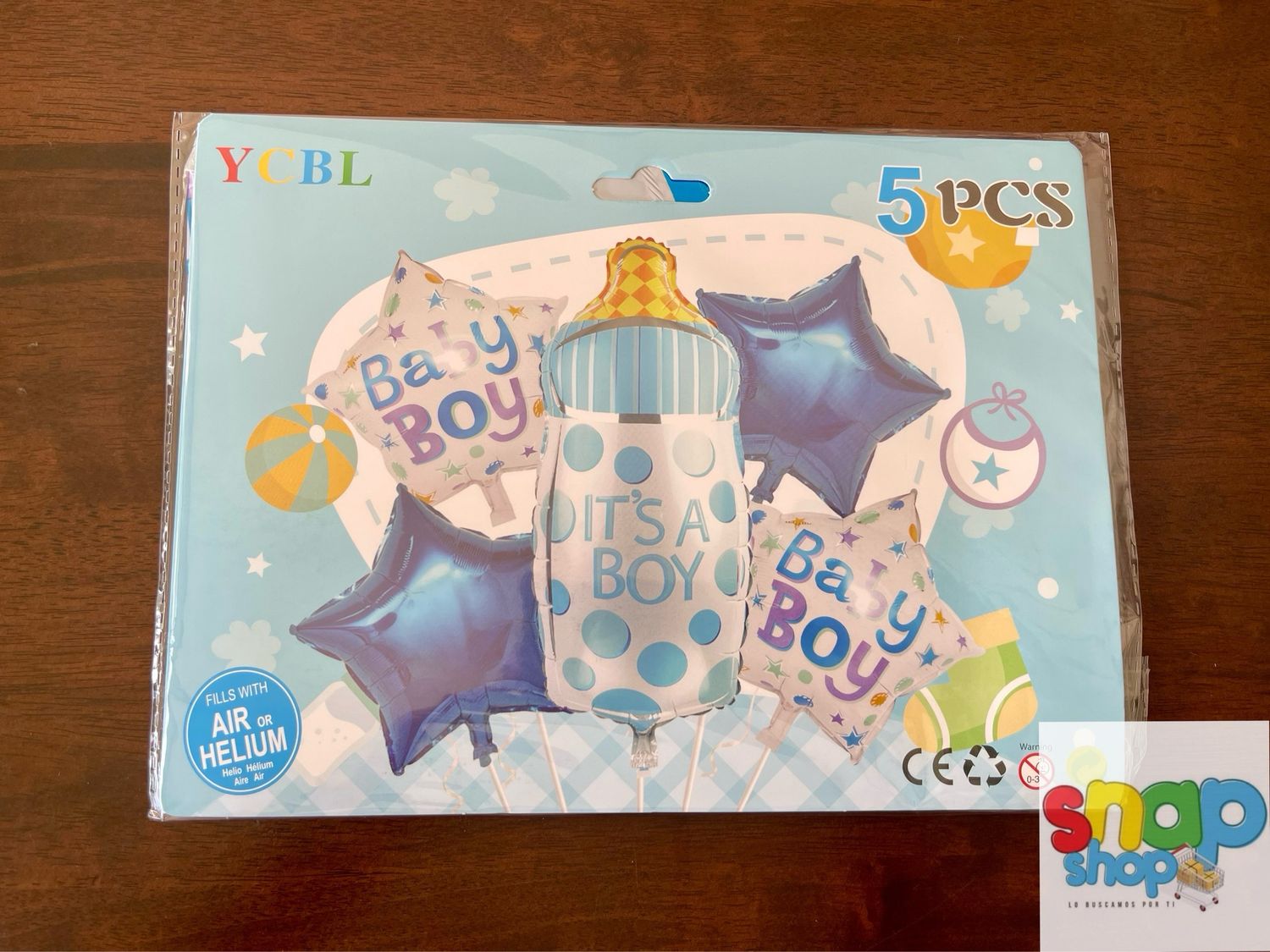 Set de globos Baby Shower niño