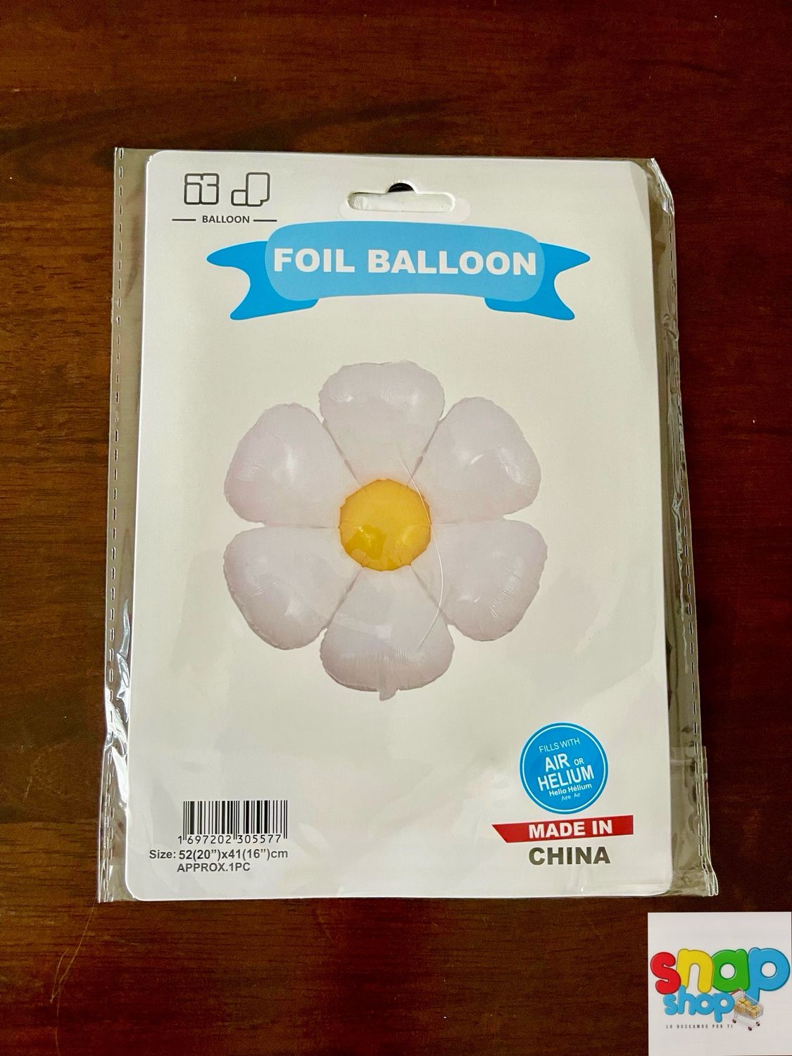 Globo figura flor 🌼