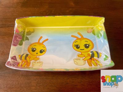 Paquete 10 Bandejas | Platos Abejita 🐝