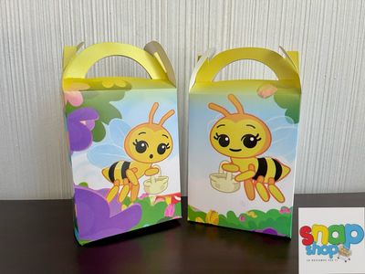 Paquete 10 Cajas pra Sorpresas Abejita 🐝
