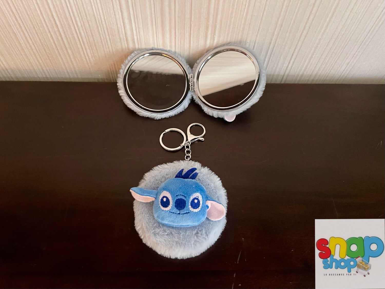 Espejo Stitch de peluche