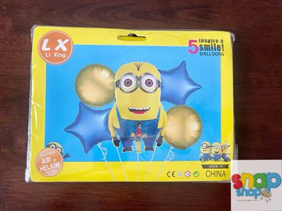 Set de globos Minions