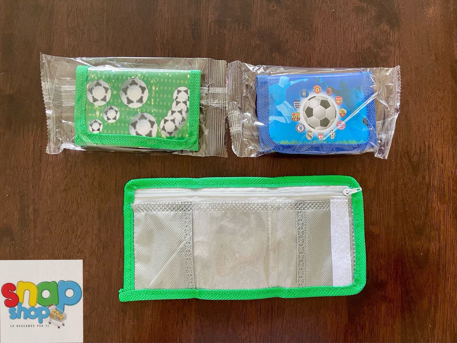 Billetera infantil fútbol ⚽️
