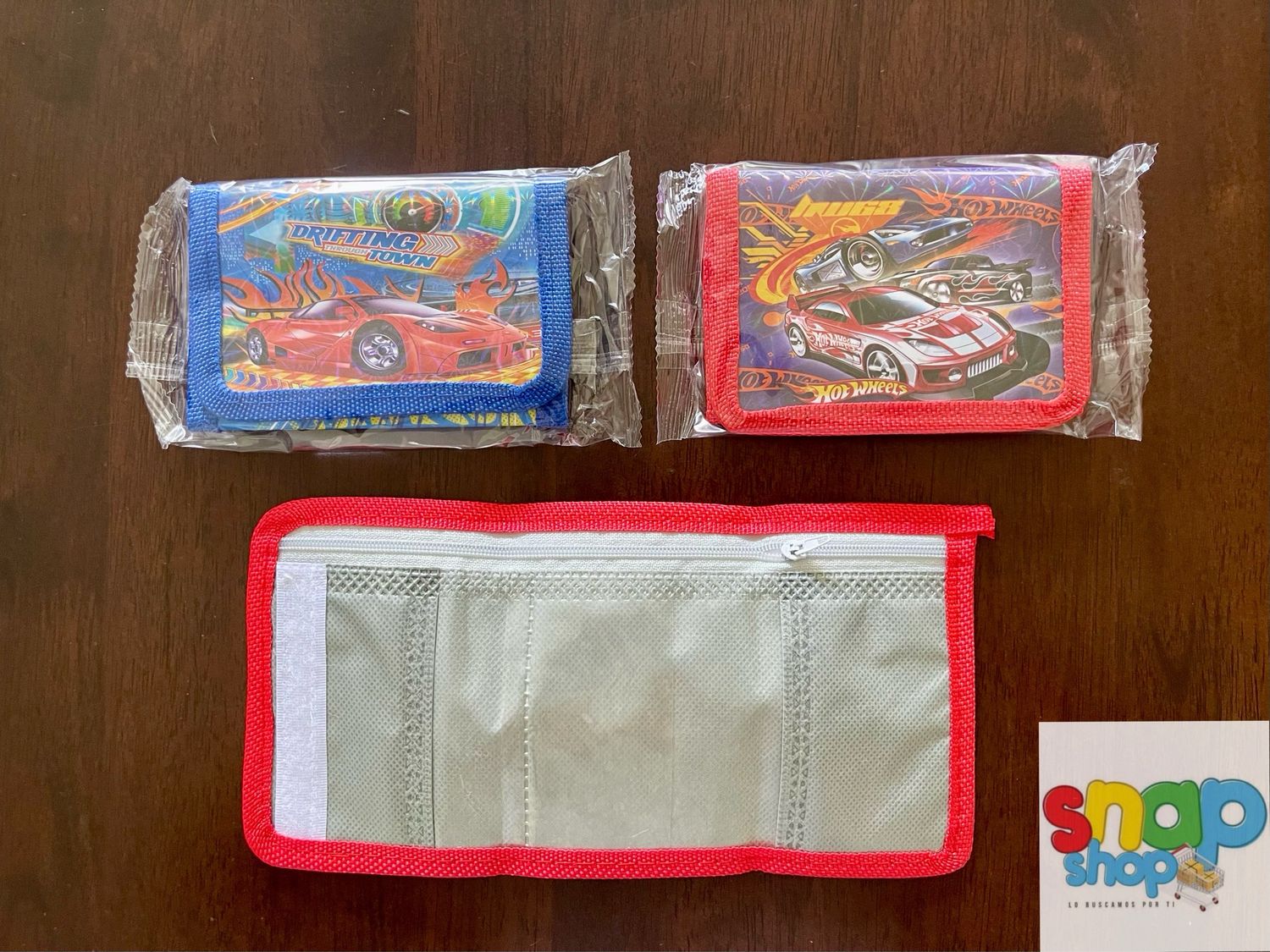 Billetera infantil  Hotwheels 🚙 🛞🏁