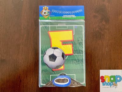 Letrero Feliz cumpleaños Fútbol ⚽️