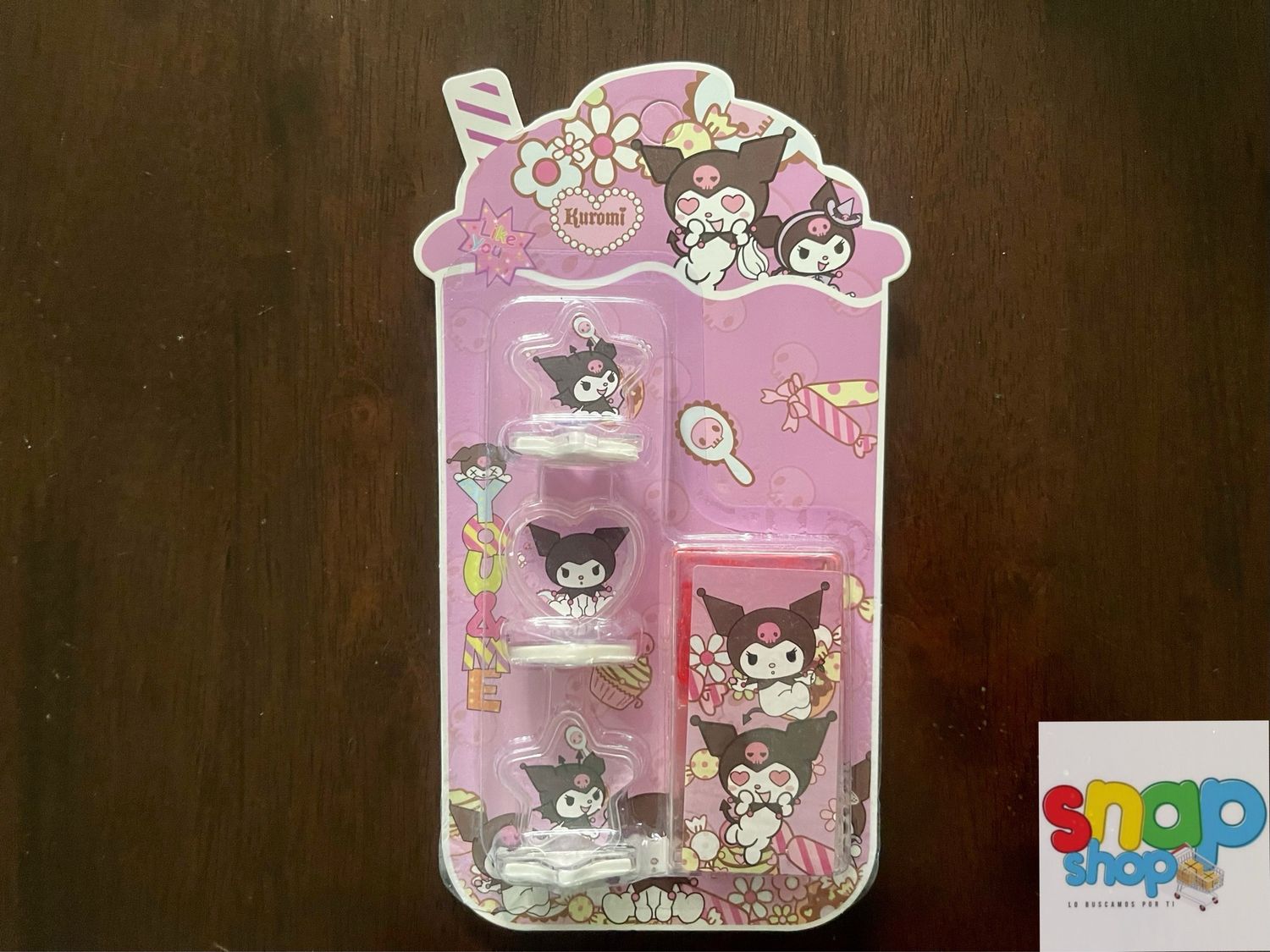 Set de Sellos Kuromi