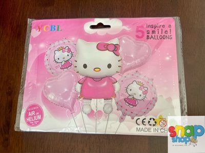 Set de globos Hello Kitty