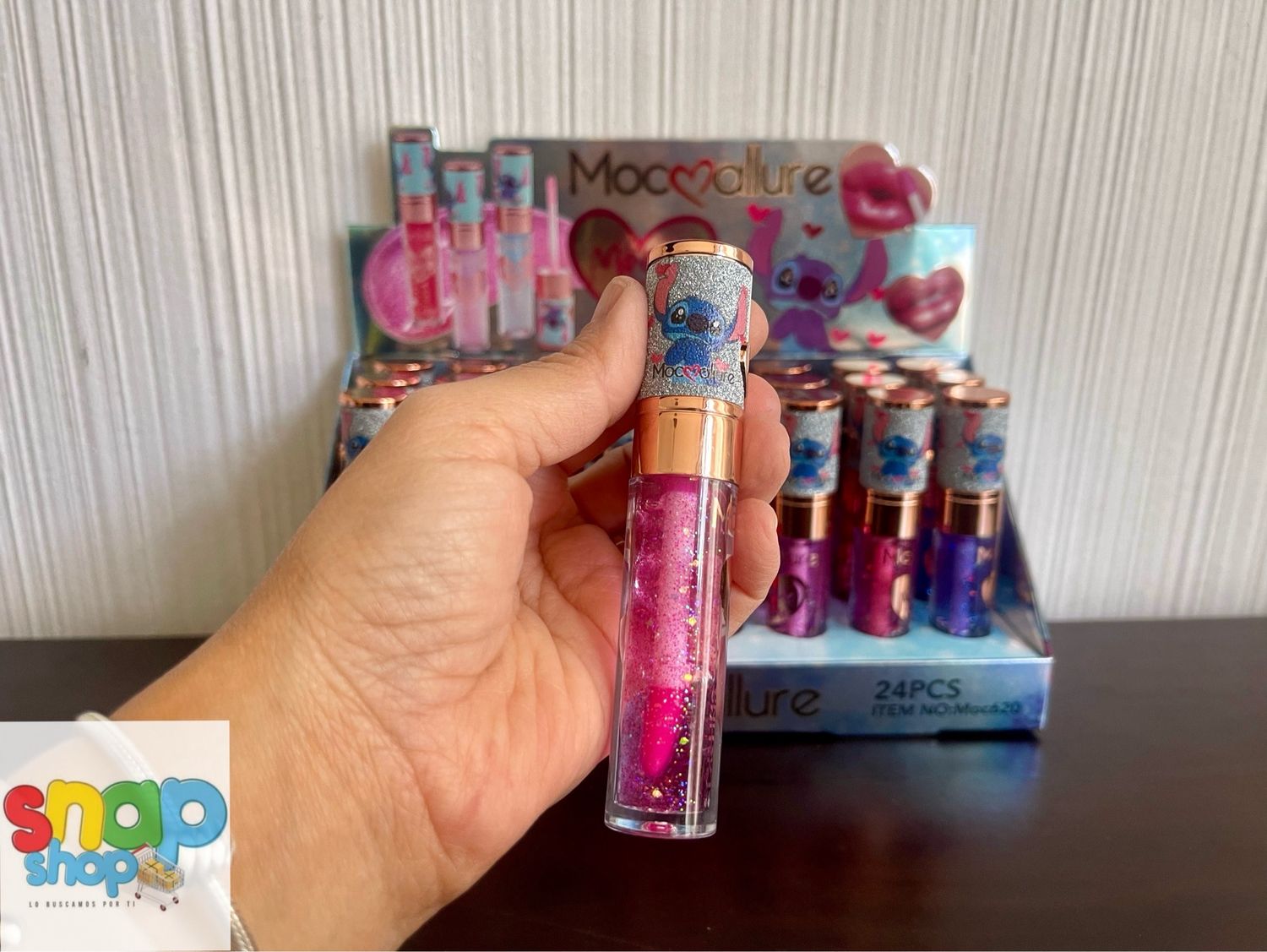 Brillos de labios infantiles Stitch