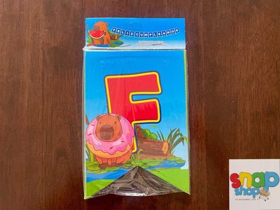Letrero Feliz Cumpleaños CapiBara