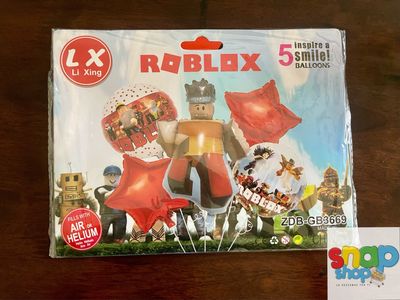 Set de globos Roblox