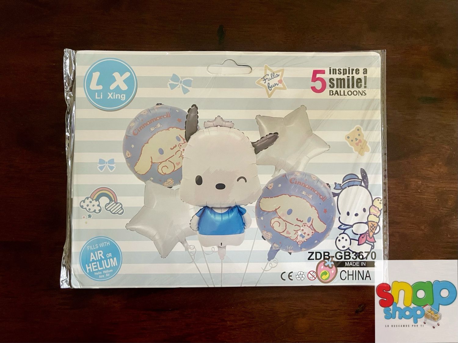 Set de globos Pochacco
