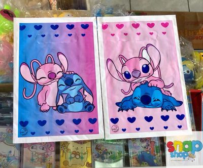 Paquete 10 bolsas para dulces Stitch &amp; Angela