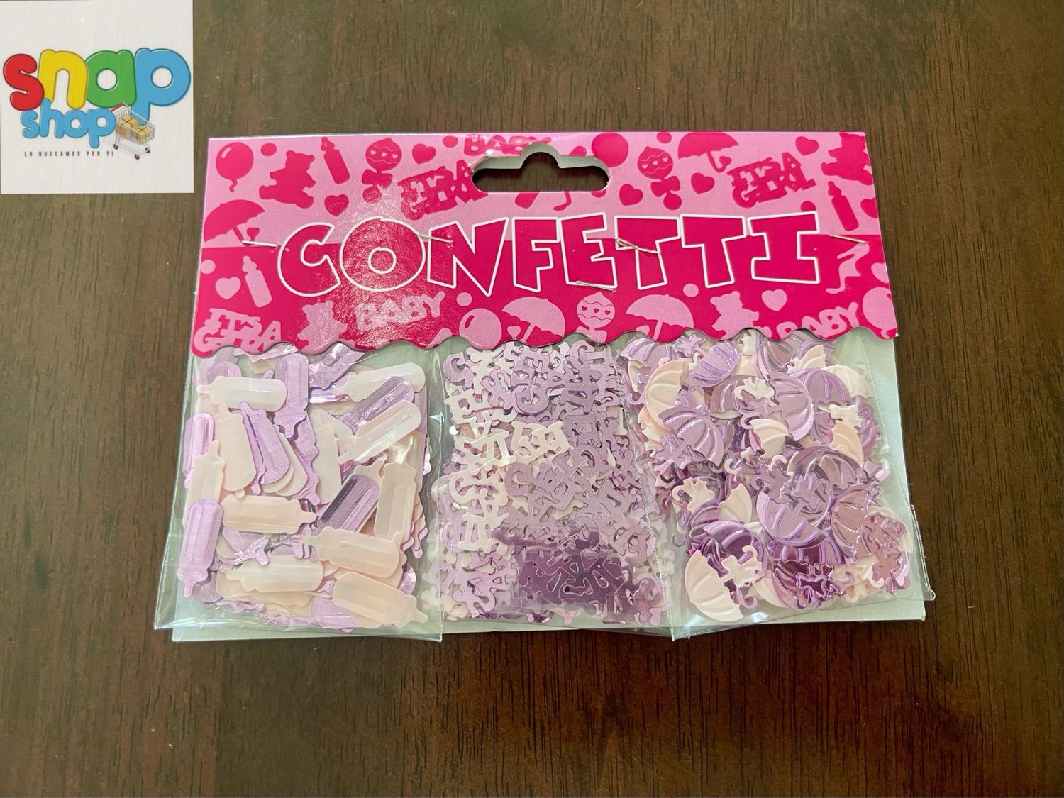 Confeti Baby Shower niña