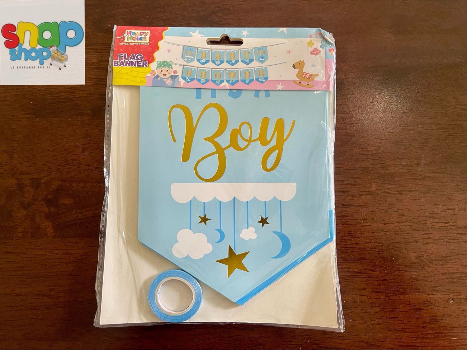 Letrero Baby Shower niño