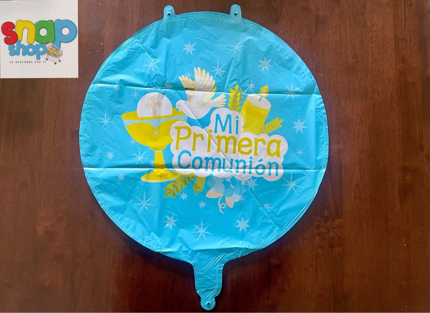 Globo metálico Primera comunión Niño