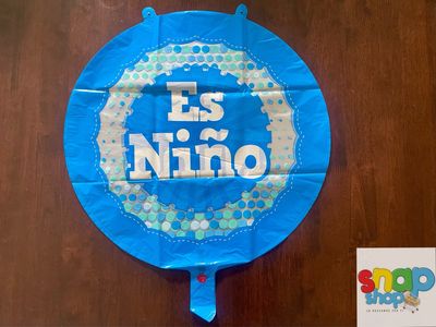 Globo metálico Baby Shower Niño