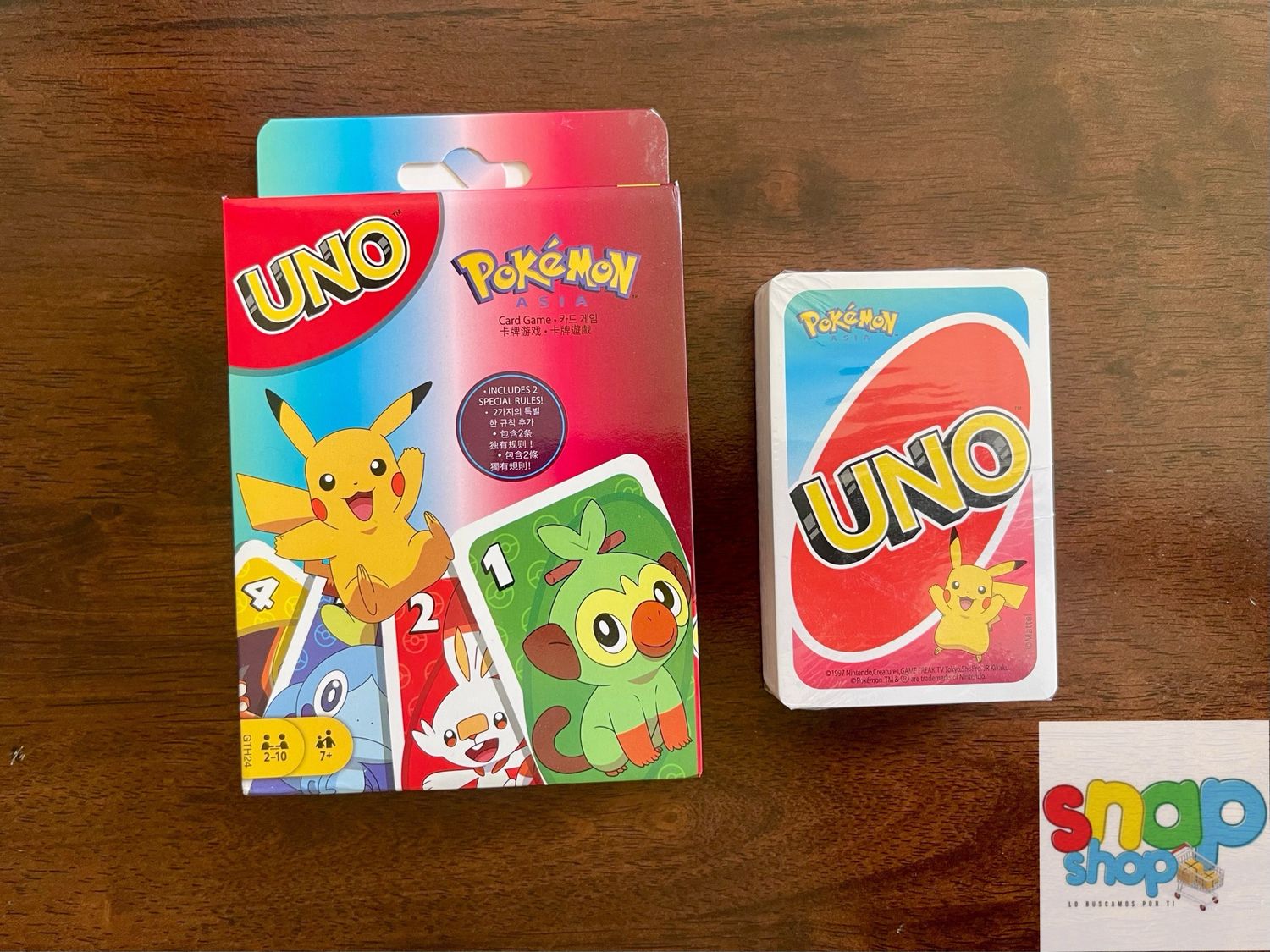 Juego UNO Pokemon
