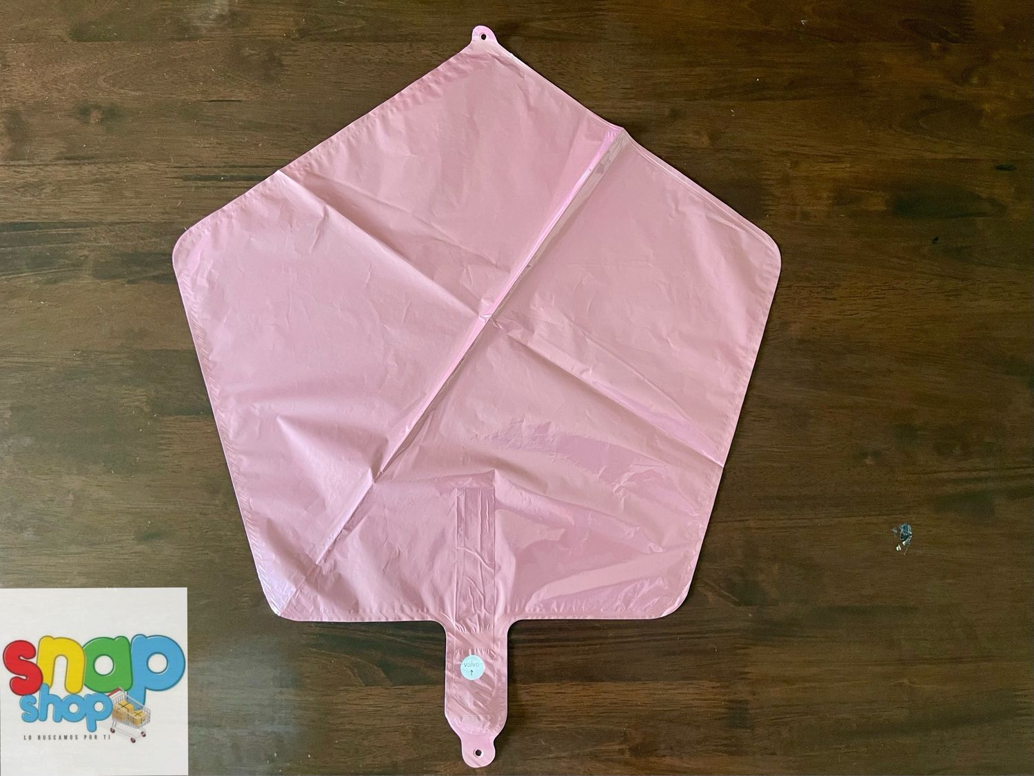 Globos figura estrella rosado bb 18”