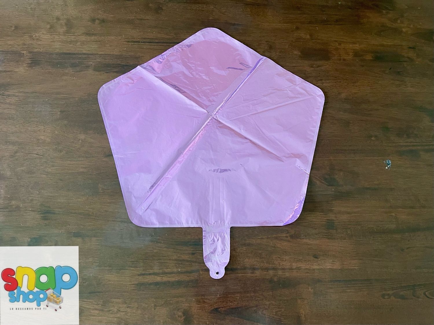Globo estrella morado suave 18”