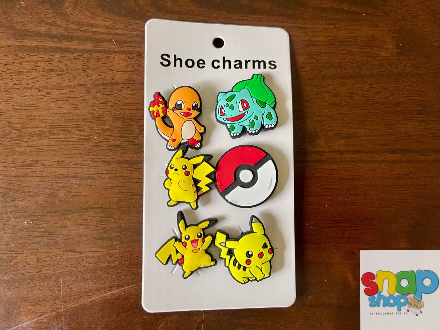 Set 6 Shoe Charms