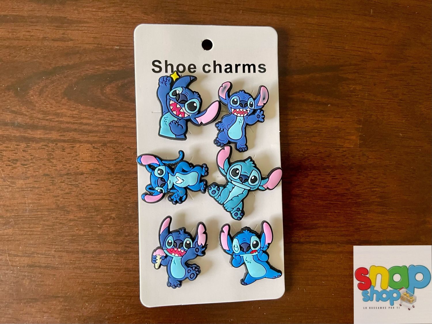 Set 6 Shoe Charms Stitch