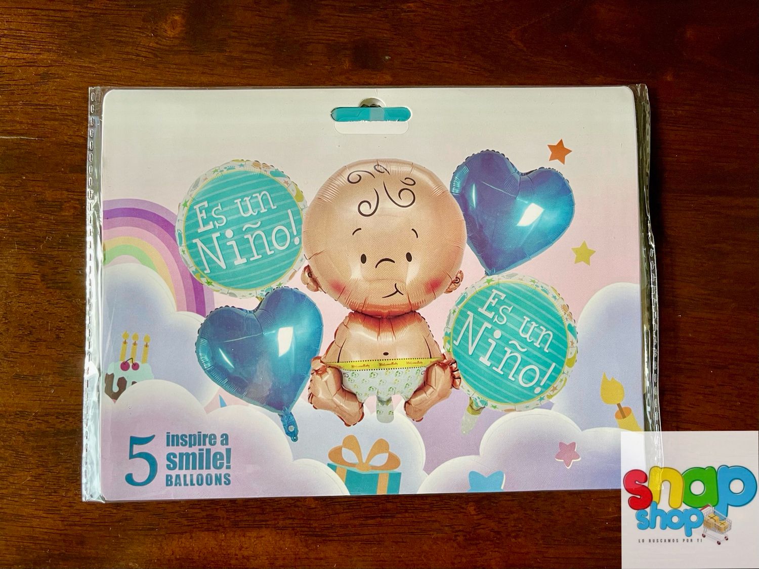 Set de globos Baby Shower niño