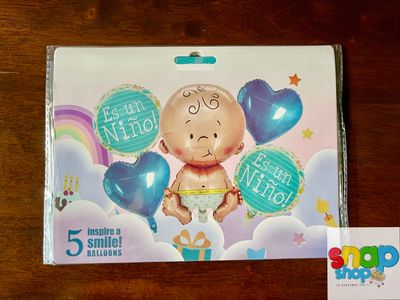 Set de globos Baby Shower niño