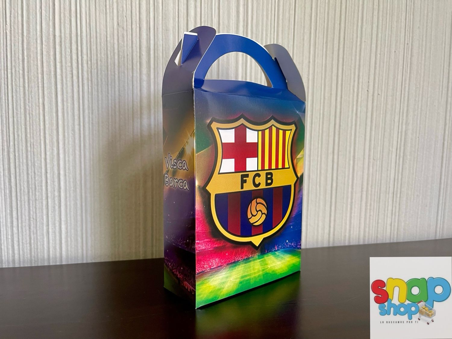 Paquete 10 cajas para sorpresas Barcelona ⚽️