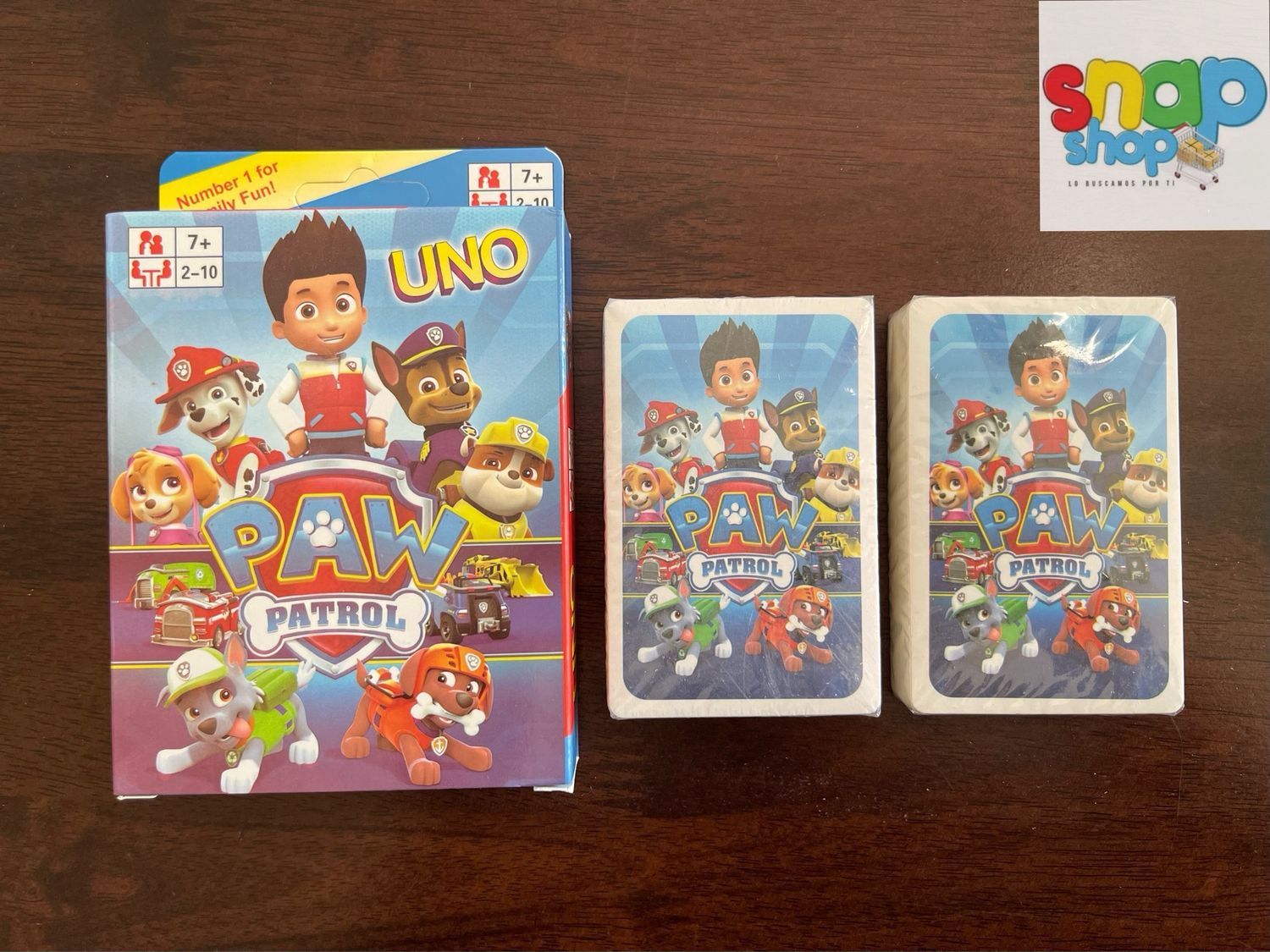 Juego UNO Paw Patrol