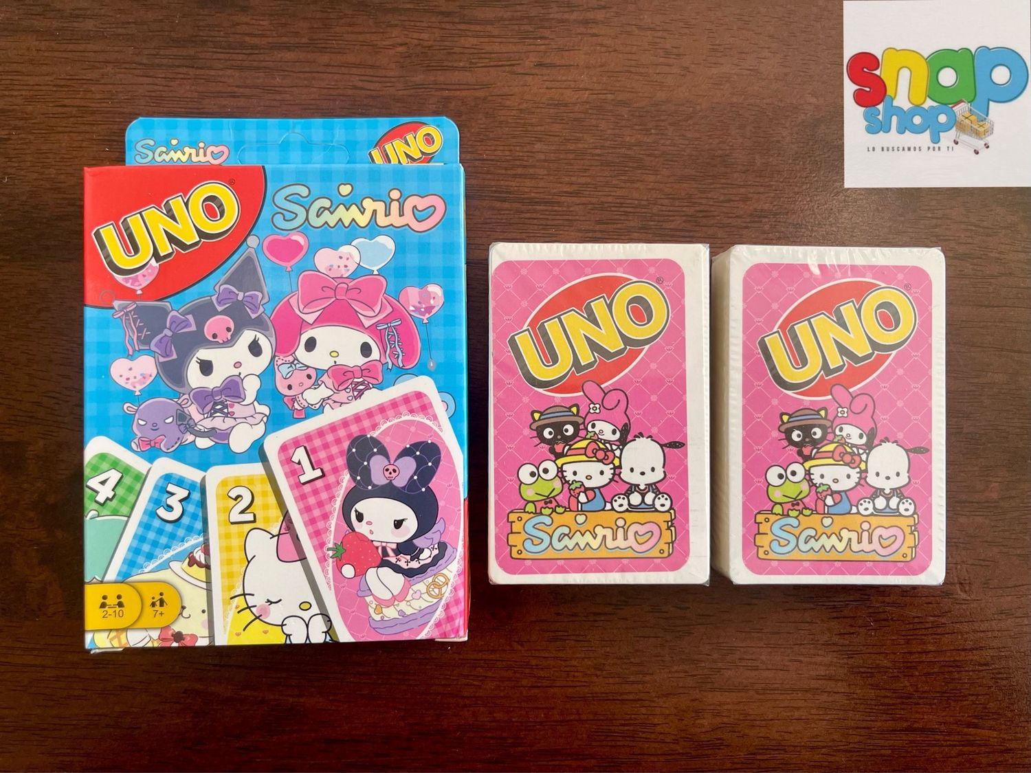 Juego UNO Kuromi y sus amigos
