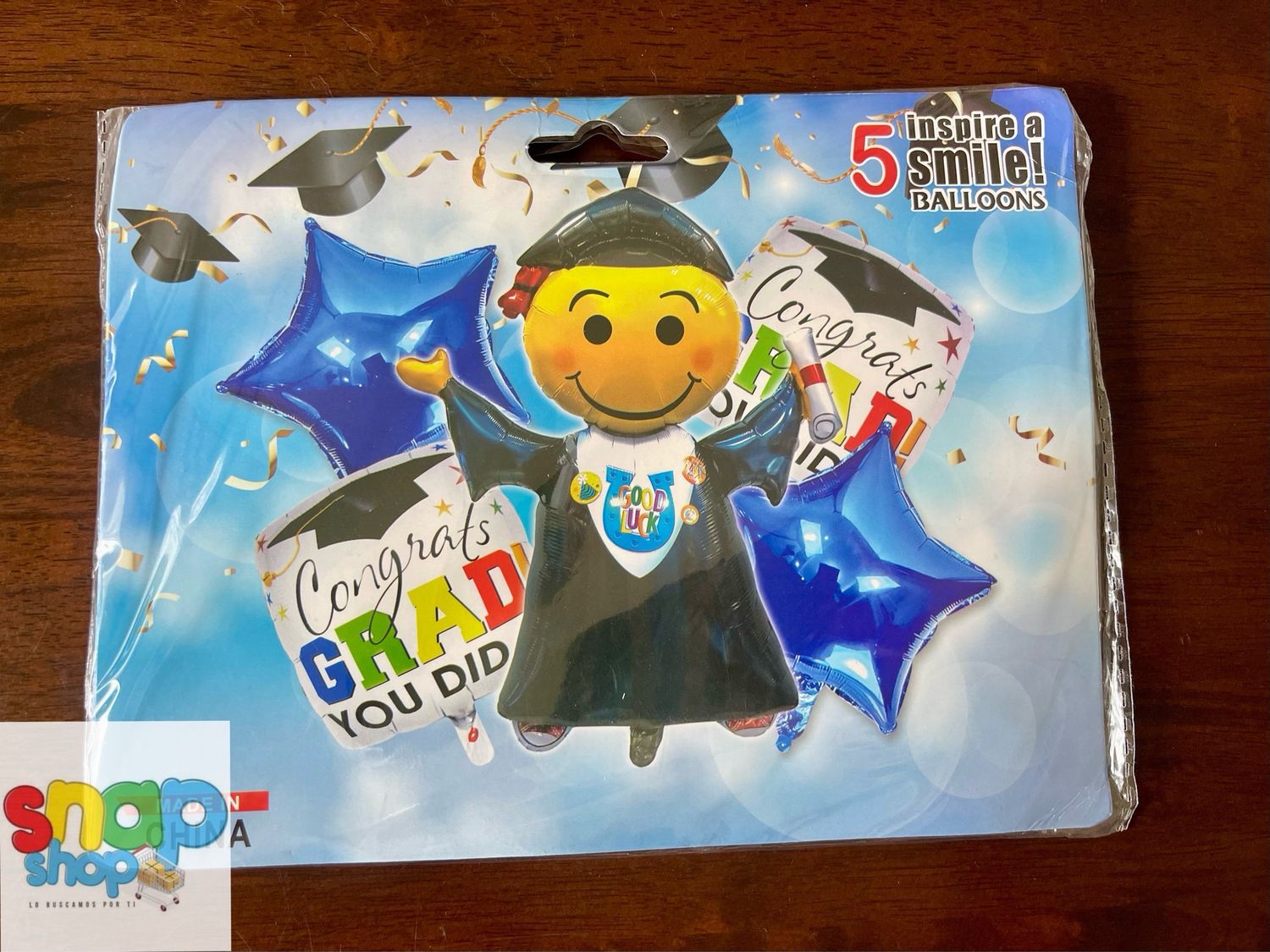 Set de globos graduación 👨‍🎓