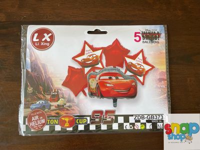 Set de globos Cars 🚗