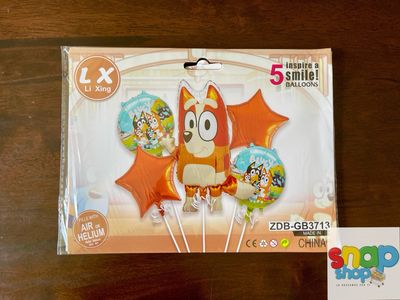 Set de globos Bingo de Bluey