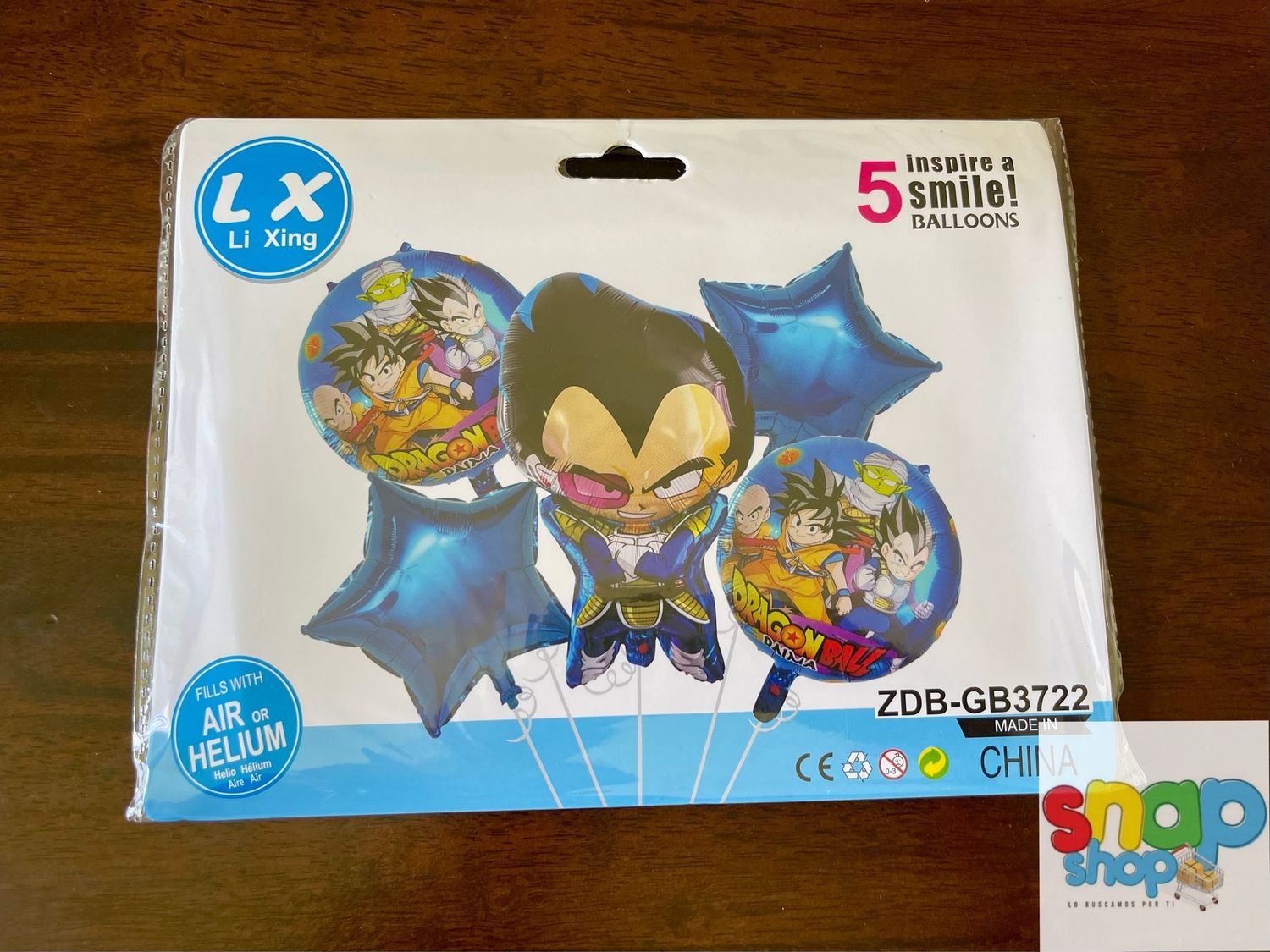 Set de globos Dragon Ball