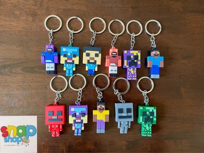 Llaveros Minecraft