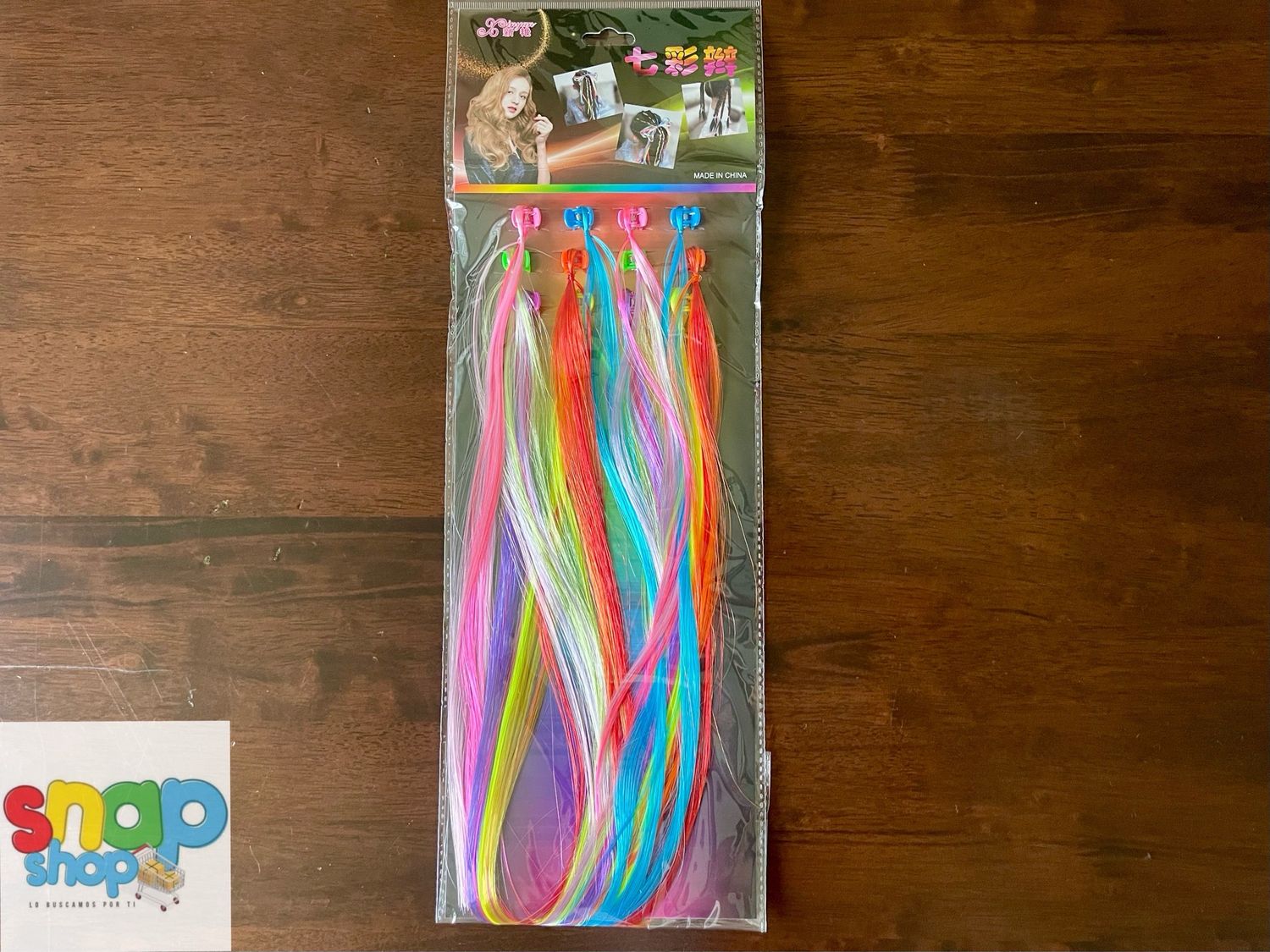 12 Mechas de colores para niñas