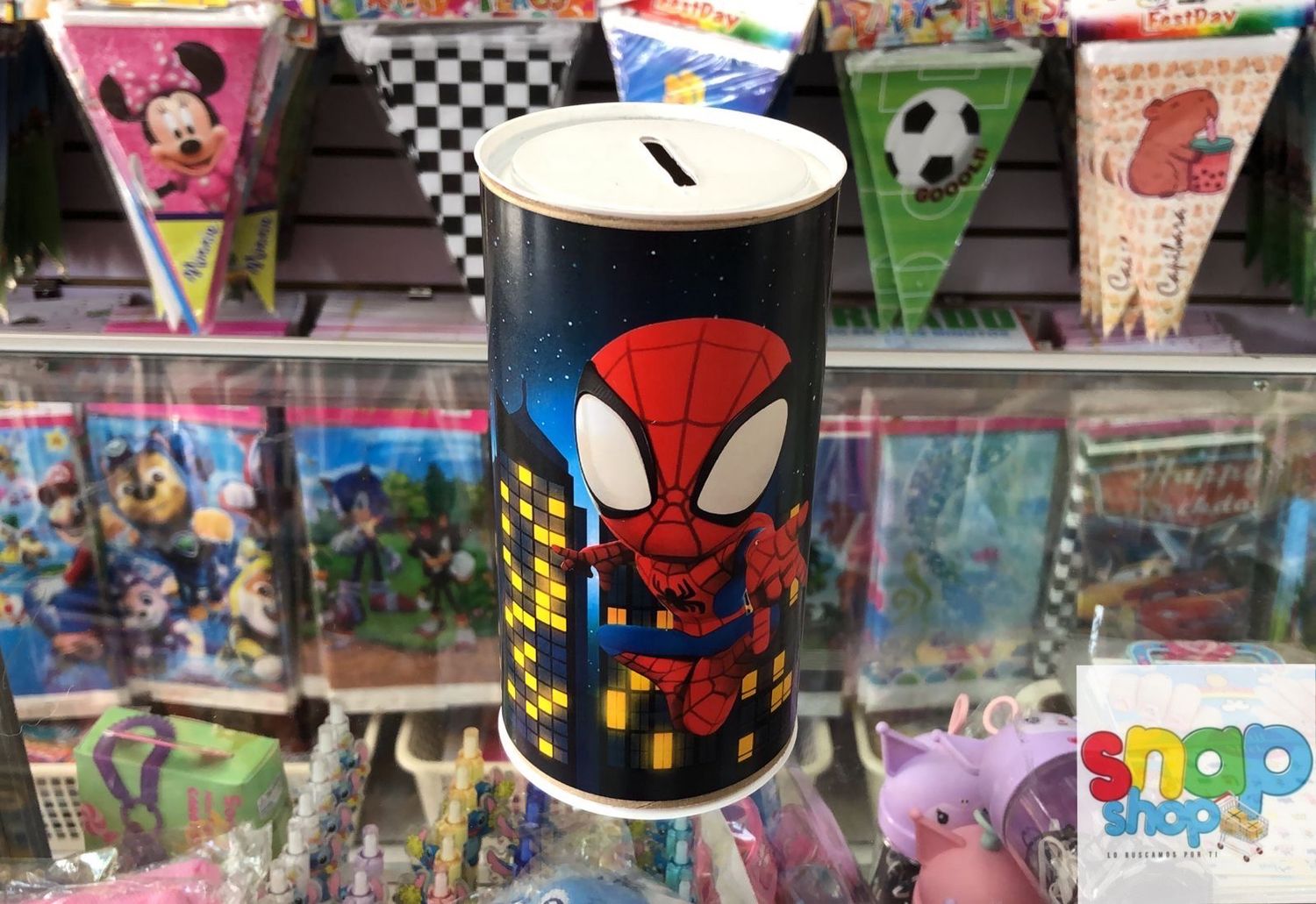 Alcancía Spiderman
